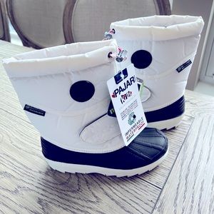 PAJAR Canada Kid's Toggle White Duck Boots